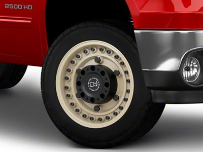 Black Rhino Armory Desert Sand 8-Lug Wheel; 20x9.5; -18mm Offset (11-14 Sierra 3500 HD SRW)
