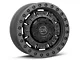 Black Rhino Abrams Textured Matte Gunmetal 6-Lug Wheel; 17x8.5; 0mm Offset (07-13 Silverado 1500)