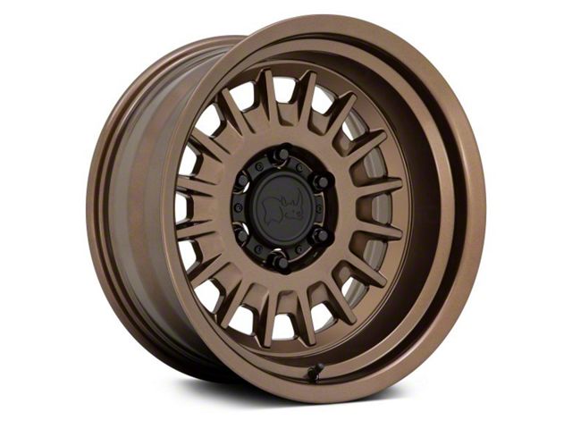 Black Rhino Aliso Gloss Bronze 6-Lug Wheel; 17x9; -38mm Offset (07-13 Silverado 1500)