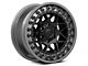 Black Rhino Alpha Matte Black with Gunmetal Lip 6-Lug Wheel; 17x9; 0mm Offset (07-13 Silverado 1500)