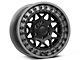 Black Rhino Alpha Matte Black with Gunmetal Lip 6-Lug Wheel; 17x9; 0mm Offset (07-13 Silverado 1500)