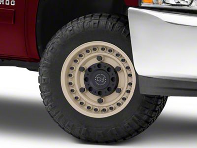 Black Rhino Armory Desert Sand 6-Lug Wheel; 17x9.5; -18mm Offset (07-13 Silverado 1500)