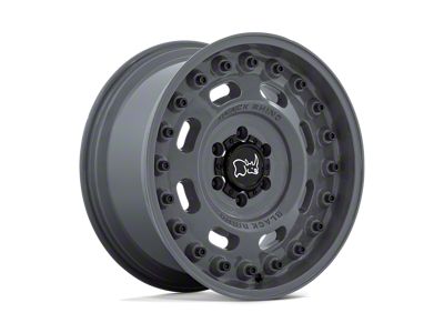 Black Rhino Axle Battleship Gray 6-Lug Wheel; 17x9.5; 6mm Offset (07-13 Silverado 1500)