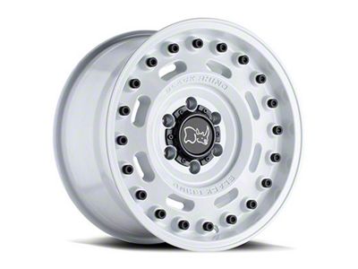 Black Rhino Axle Gloss White 6-Lug Wheel; 17x9.5; 6mm Offset (07-13 Silverado 1500)