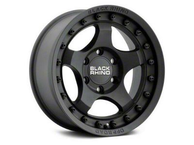 Black Rhino Bantam Textured Black 6-Lug Wheel; 18x9; 12mm Offset (07-13 Silverado 1500)