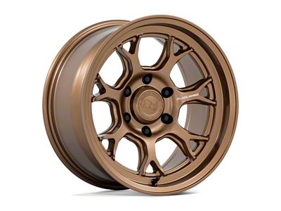 Black Rhino Etosha Matte Bronze 6-Lug Wheel; 17x8.5; -10mm Offset (07-13 Silverado 1500)