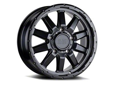 Black Rhino Excursion Matte Black 6-Lug Wheel; 18x8; 35mm Offset (07-13 Silverado 1500)