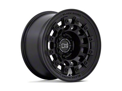 Black Rhino Fuji Matte Black 6-Lug Wheel; 17x8; 20mm Offset (07-13 Silverado 1500)