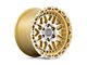 Black Rhino Holcomb Gloss Gold 6-Lug Wheel; 17x9.5; 12mm Offset (07-13 Silverado 1500)