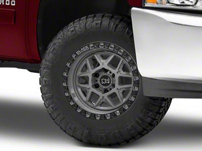 Black Rhino Kelso Battleship Gray 6-Lug Wheel; 17x9; -12mm Offset (07-13 Silverado 1500)