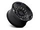 Black Rhino Muzzle Matte Black with Machined Tinted Ring 6-Lug Wheel; 17x9; -18mm Offset (07-13 Silverado 1500)