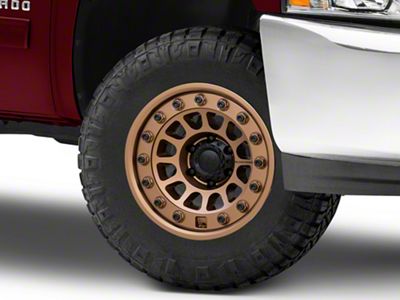 Black Rhino Outback Matte Bronze 6-Lug Wheel; 17x8.5; -10mm Offset (07-13 Silverado 1500)