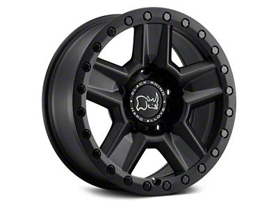 Black Rhino Ravine Matte Black 6-Lug Wheel; 20x9; 12mm Offset (07-13 Silverado 1500)