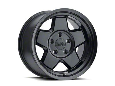 Black Rhino Realm Matte Black 6-Lug Wheel; 17x9.5; 0mm Offset (07-13 Silverado 1500)