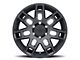 Black Rhino Ridge Matte Black 6-Lug Wheel; 18x9; -18mm Offset (07-13 Silverado 1500)