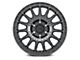 Black Rhino Sandstorm Semi Gloss Black with Machined Dark Tint Ring 6-Lug Wheel; 17x8.5; 0mm Offset (07-13 Silverado 1500)
