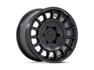 Black Rhino Voll Matte Black 6-Lug Wheel; 17x8.5; 25mm Offset (07-13 Silverado 1500)