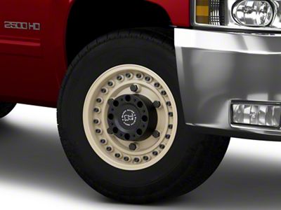 Black Rhino Armory Desert Sand 8-Lug Wheel; 17x9.5; -18mm Offset (11-14 Silverado 2500 HD)