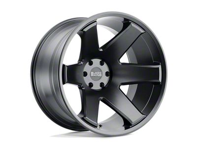 Black Rhino Raze Matte Black 8-Lug Wheel; 22x14; -76mm Offset (11-14 Silverado 2500 HD)