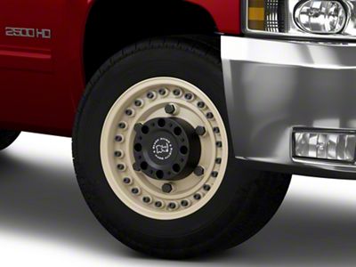 Black Rhino Armory Desert Sand 8-Lug Wheel; 18x9.5; 6mm Offset (11-14 Silverado 3500 HD SRW)