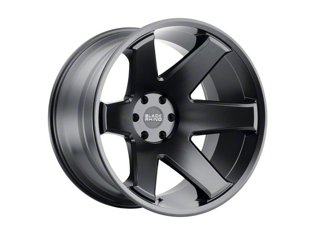 Black Rhino Raze Matte Black 8-Lug Wheel; 20x12; -44mm Offset (11-14 Silverado 3500 HD SRW)