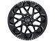 Black Rhino Reaper Gloss Black Milled 8-Lug Wheel; 20x11.5; -44mm Offset (11-14 Silverado 3500 HD SRW)