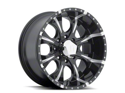 Black Rhino Sentinel Matte Black 8-Lug Wheel; 20x9.5; 12mm Offset (11-14 Silverado 3500 HD SRW)