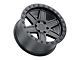 Black Rhino Attica Matte Black with Black Bolts 6-Lug Wheel; 17x9; 12mm Offset (07-14 Tahoe)