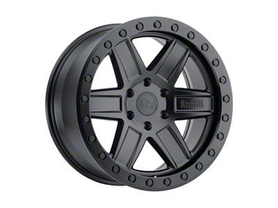 Black Rhino Attica Matte Black with Black Bolts 6-Lug Wheel; 18x9.5; 12mm Offset (07-14 Tahoe)