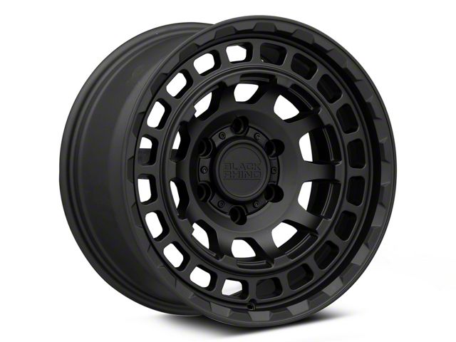 Black Rhino Chamber Matte Black 6-Lug Wheel; 17x8.5; 0mm Offset (07-14 Tahoe)