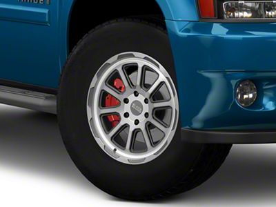 Black Rhino Chase Brushed Gunmetal 6-Lug Wheel; 18x9.5; -18mm Offset (07-14 Tahoe)