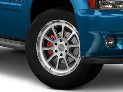 Black Rhino Chase Brushed Gunmetal 6-Lug Wheel; 20x9; 12mm Offset (07-14 Tahoe)