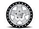 Black Rhino Crawler Beadlock Silver Mirror Machined 6-Lug Wheel; 17x8.5; 0mm Offset (07-14 Tahoe)