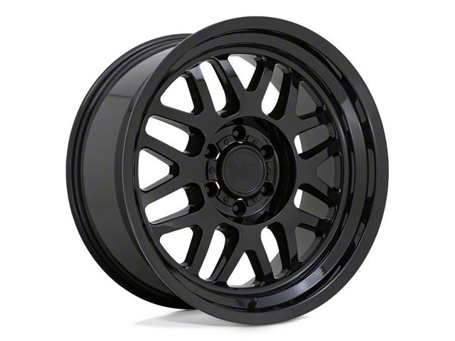 Black Rhino Delta Gloss Black 6-Lug Wheel; 18x9.5; -18mm Offset (07-14 Tahoe)