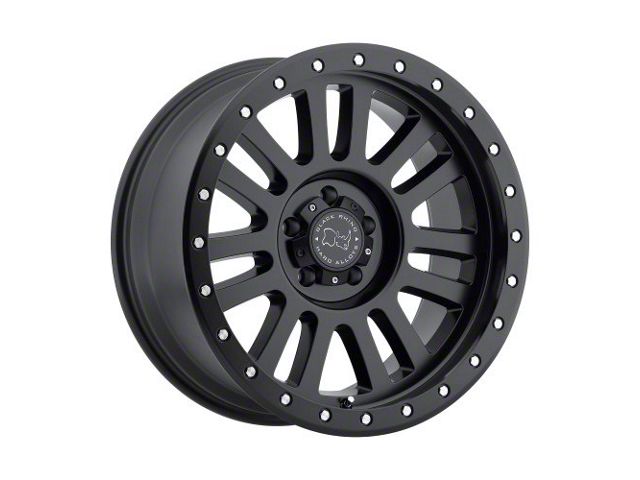 Black Rhino El Cajon Matte Black 6-Lug Wheel; 20x10; -12mm Offset (07-14 Tahoe)