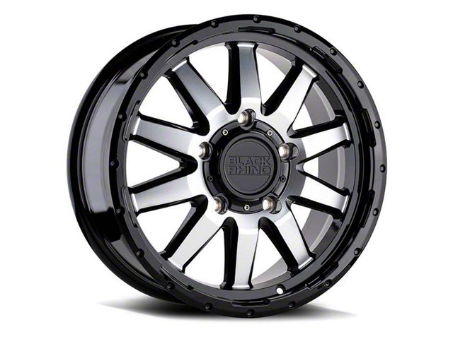 Black Rhino Excursion Gloss Black 6-Lug Wheel; 17x7.5; 35mm Offset (07-14 Tahoe)