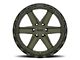 Black Rhino Henderson Olive Drab Green 6-Lug Wheel; 17x9; -12mm Offset (07-14 Tahoe)
