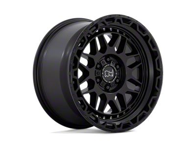 Black Rhino Holcomb Matte Black 6-Lug Wheel; 17x9.5; 12mm Offset (07-14 Tahoe)