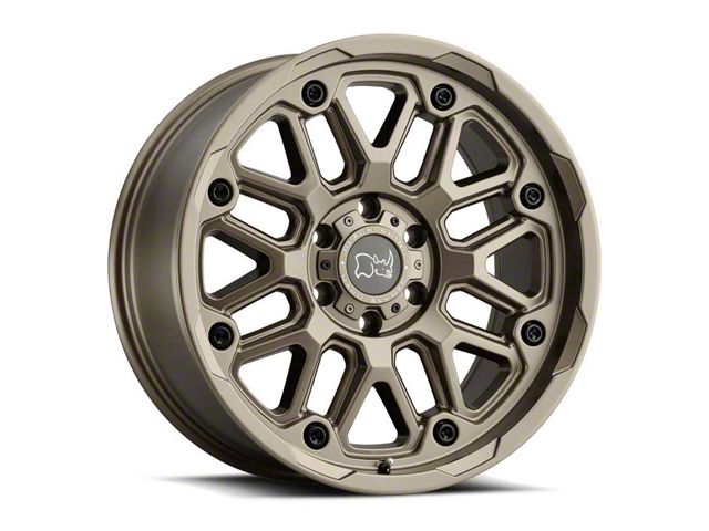 Black Rhino Hollister Bronze 6-Lug Wheel; 17x9.5; 12mm Offset (07-14 Tahoe)