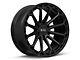 Black Rhino Kaizen Matte Black 6-Lug Wheel; 17x9.5; -12mm Offset (07-14 Tahoe)