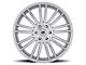 Black Rhino Kruger Silver 6-Lug Wheel; 22x9.5; 10mm Offset (07-14 Tahoe)