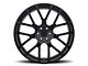 Black Rhino Kunene Gloss Black 6-Lug Wheel; 22x9.5; 25mm Offset (07-14 Tahoe)