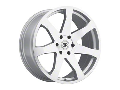 Black Rhino Mozambique Silver 6-Lug Wheel; 18x8.5; 0mm Offset (07-14 Tahoe)