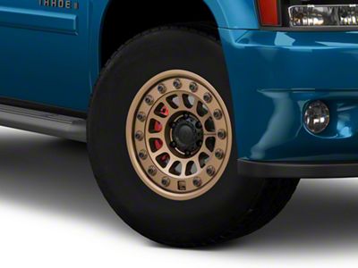 Black Rhino Outback Matte Bronze 6-Lug Wheel; 17x8; 32mm Offset (07-14 Tahoe)