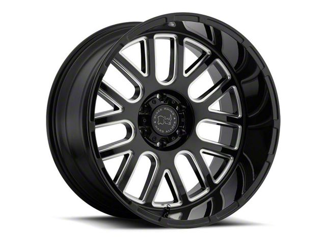 Black Rhino Pismo Gloss Black Milled 6-Lug Wheel; 18x9.5; -18mm Offset (07-14 Tahoe)