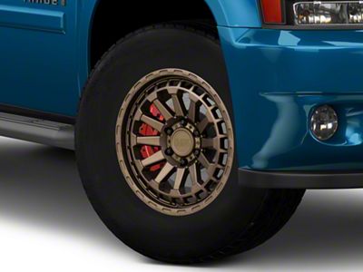 Black Rhino Raid Matte Bronze 6-Lug Wheel; 18x9.5; -18mm Offset (07-14 Tahoe)