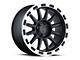 Black Rhino Revolution Matte Black Machined 6-Lug Wheel; 20x10; -12mm Offset (07-14 Tahoe)