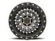 Black Rhino Shredder Matte Black with Machined Dark Tint 6-Lug Wheel; 18x9.5; -12mm Offset (07-14 Tahoe)