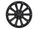 Black Rhino Sidewinder Matte Black 6-Lug Wheel; 20x9; -12mm Offset (07-14 Tahoe)