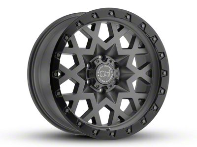 Black Rhino Sprocket Matte Gunmetal 6-Lug Wheel; 20x9.5; 6mm Offset (07-14 Tahoe)